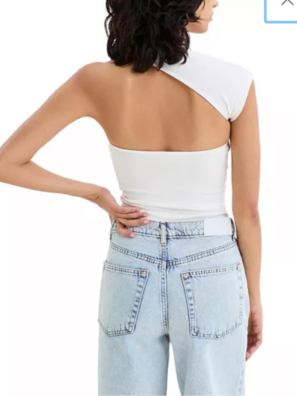 Marcella NYC Manhattan Sleeveless Top Off White - Picture 9 of 14